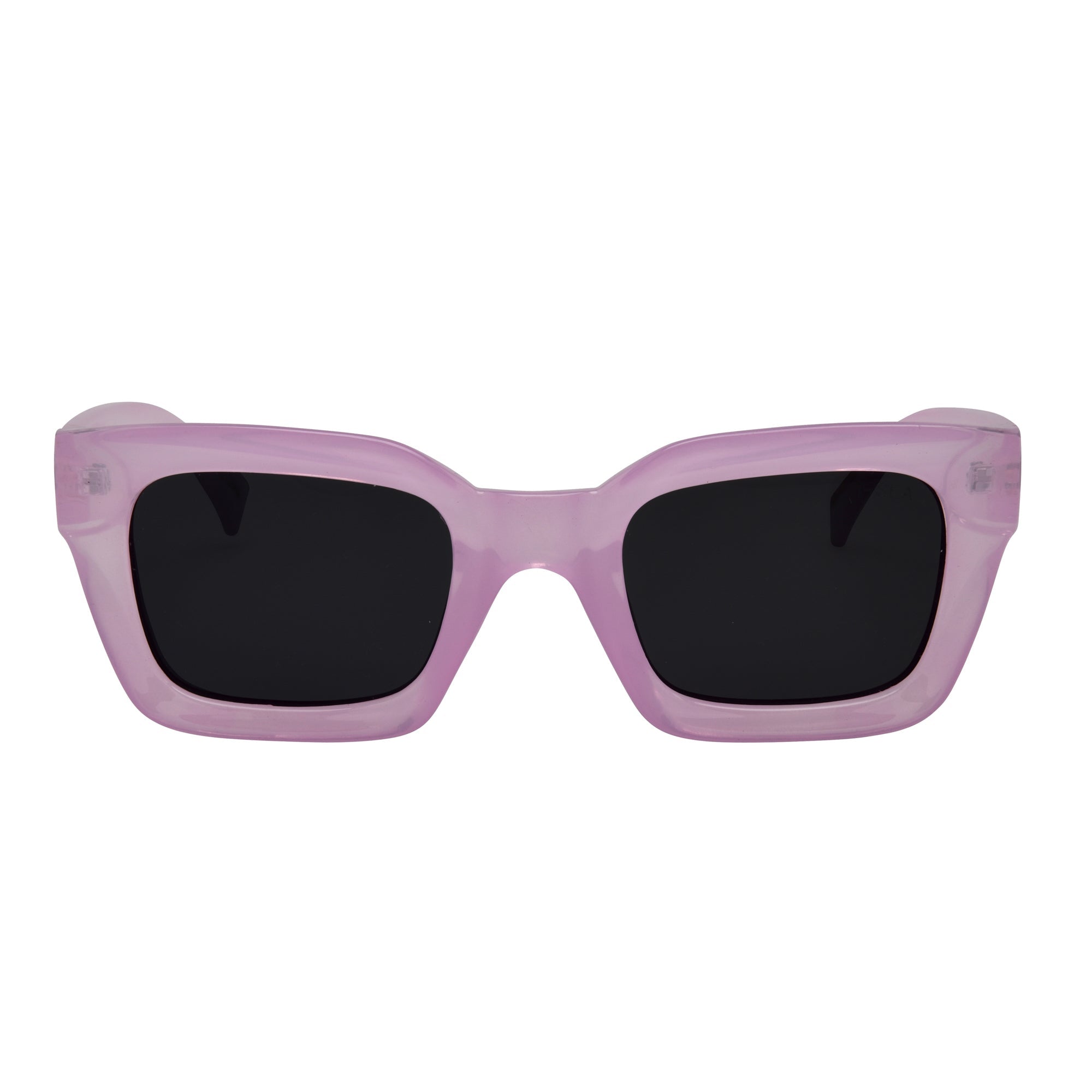 I-SEA HENDRIX UNISEX POLARIZED SUNGLASSES LILAC / SMOKE POLARIZED LENS