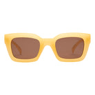 I-SEA HENDRIX UNISEX POLARIZED SUNGLASSES PINEAPPLE / BROWN POLARIZED LENS
