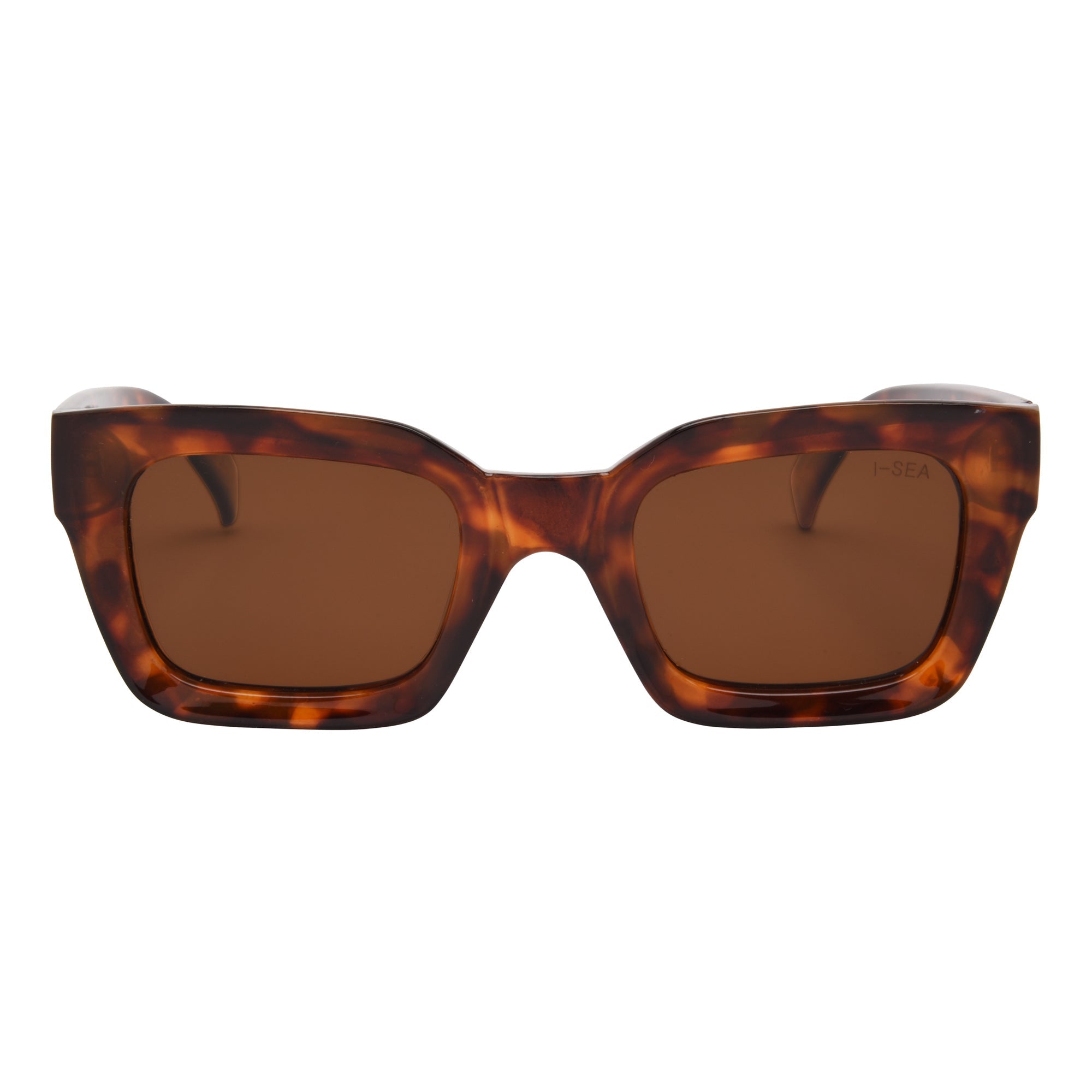 I-SEA HENDRIX UNISEX POLARIZED SUNGLASSES TORT / BROWN POLARIZED LENS