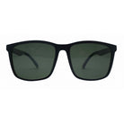 I-SEA HOPPER MEN'S POLARIZED SUNGLASSES BLACK / GREEN POLARIZED LENS