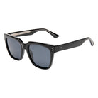 I-SEA JAMES MEN'S POLARIZED SUNGLASSES BLACK / SMOKE POLARIZED LENS