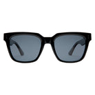 I-SEA JAMES MEN'S POLARIZED SUNGLASSES BLACK / SMOKE POLARIZED LENS