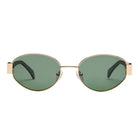 I-SEA LENNOX WOMEN'S POLARIZED SUNGLASSES GOLD / GREEN POLARIZED LENS