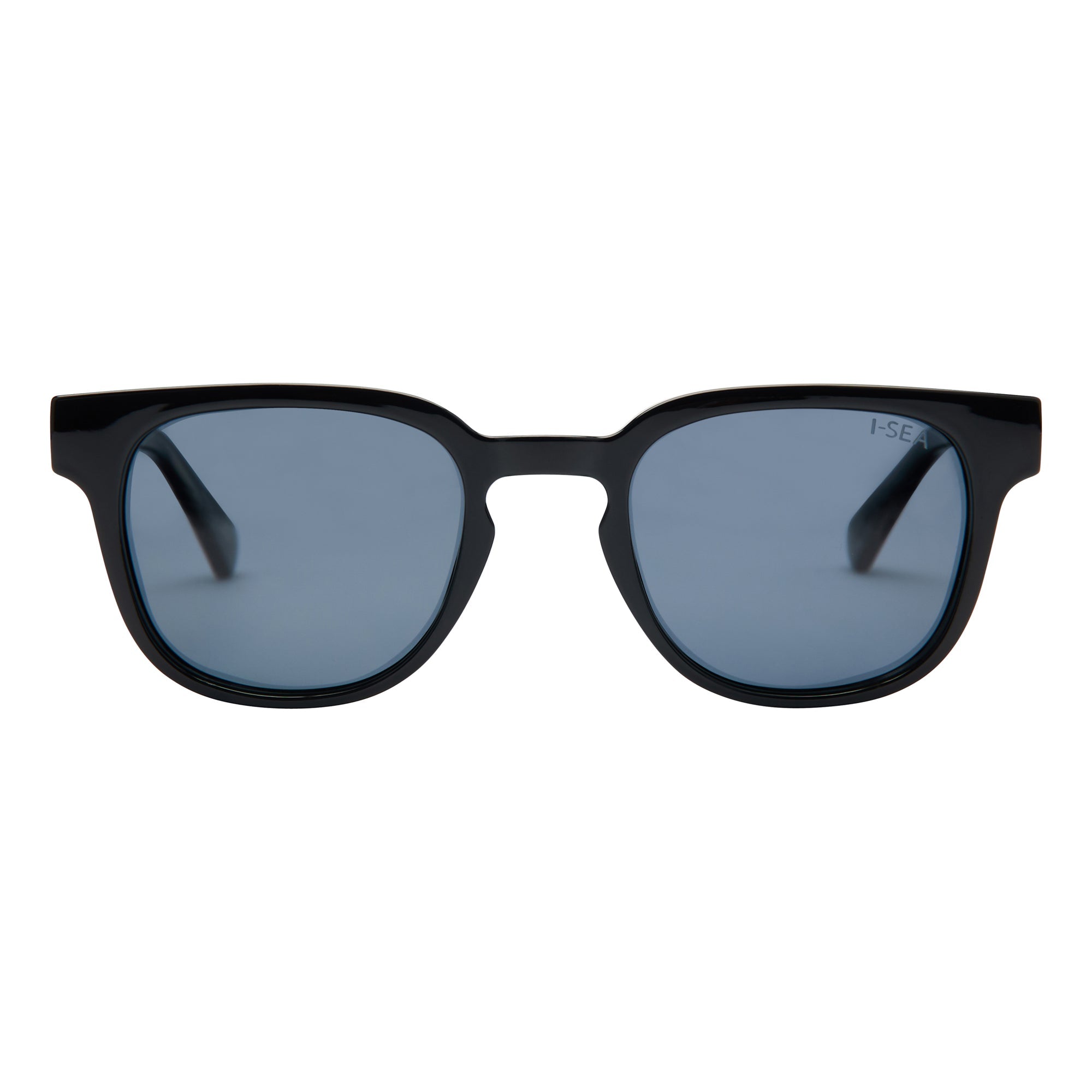 I-SEA MASON MEN'S POLARIZED SUNGLASSES BLACK / SMOKE POLARIZED LENS