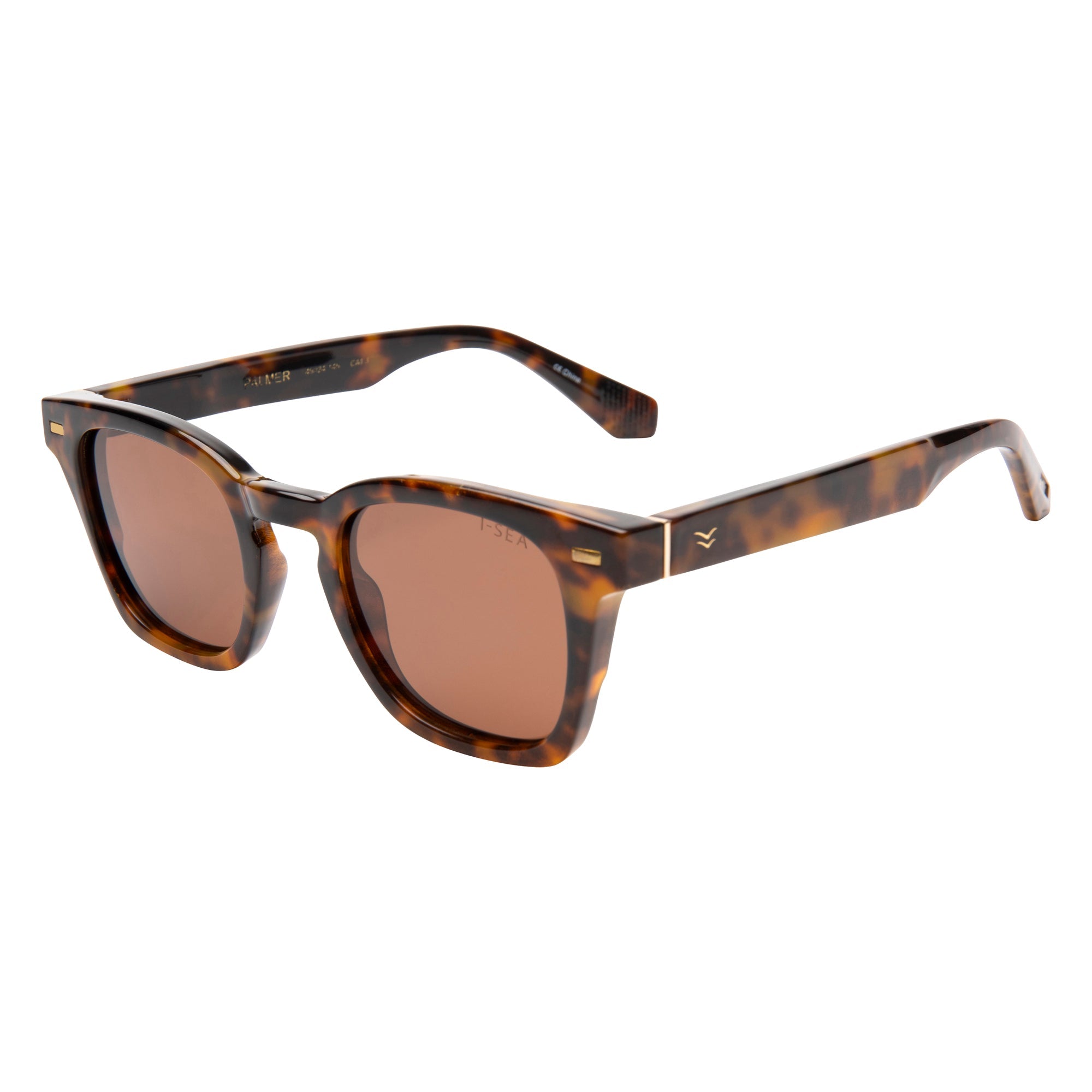 I-SEA PALMER WOMEN'S POLARIZED SUNGLASSES TORT / BROWN POLARIZED LENS