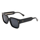 I-SEA PARKER UNISEX POLARIZED SUNGLASSES BLACK / SMOKE POLARIZED LENS