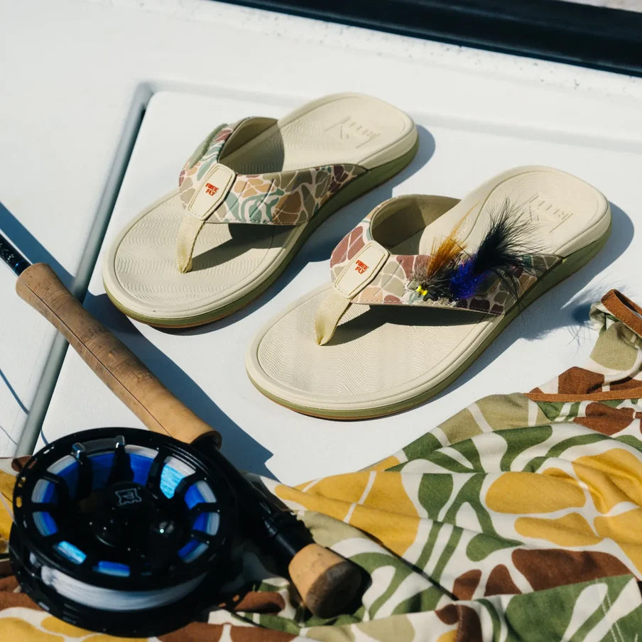 Reef Offshore Mens Sandal Free Fly Camo 9