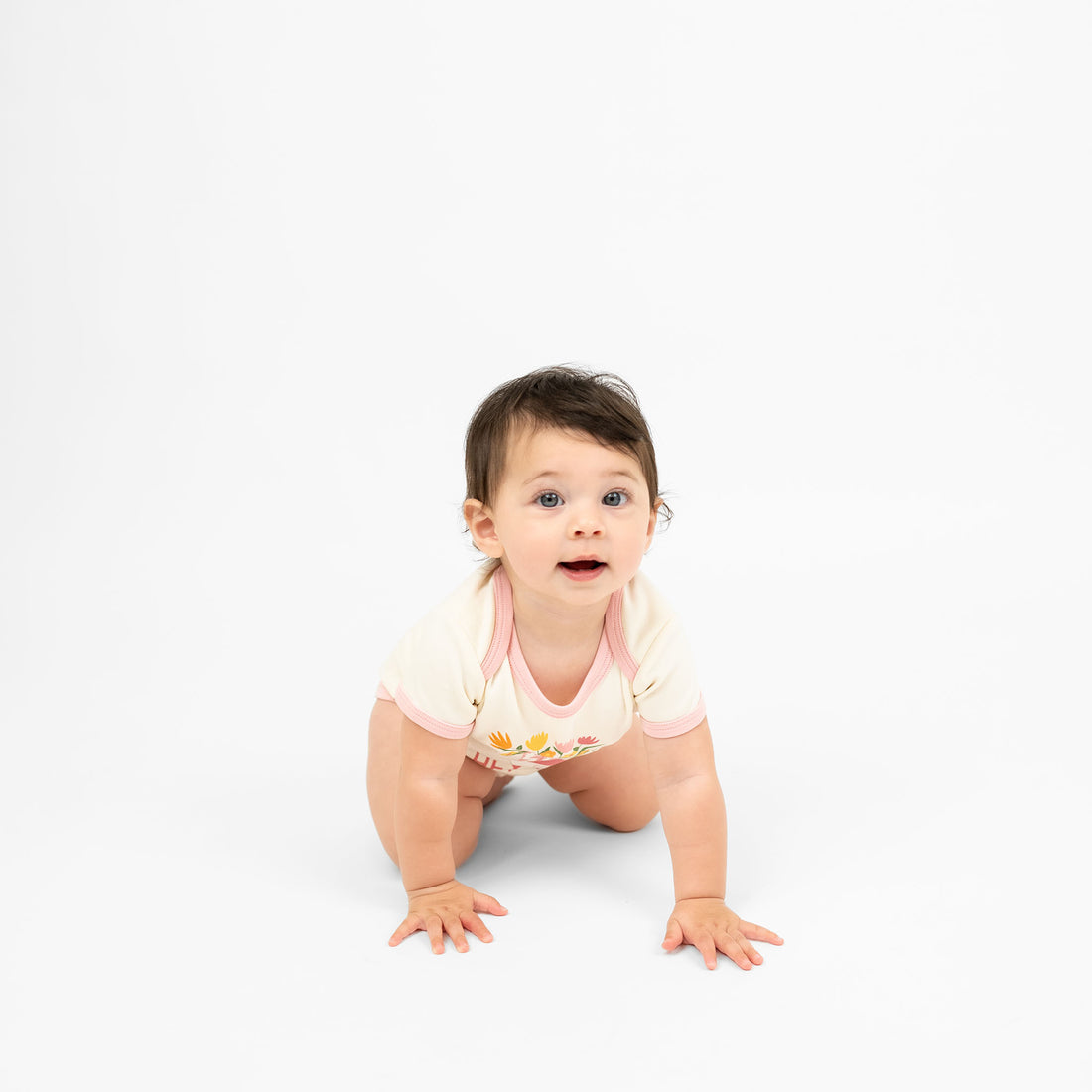 Emerson and Friends Ringer Baby Onesie  Hey Ya'll Western 6-12M