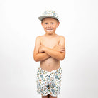 Emerson and Friends Boys Swim Trunks  Manatee 3-6M
