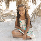 Emerson Coral Reef Bamboo Sundress Blue/Multi 12-18M