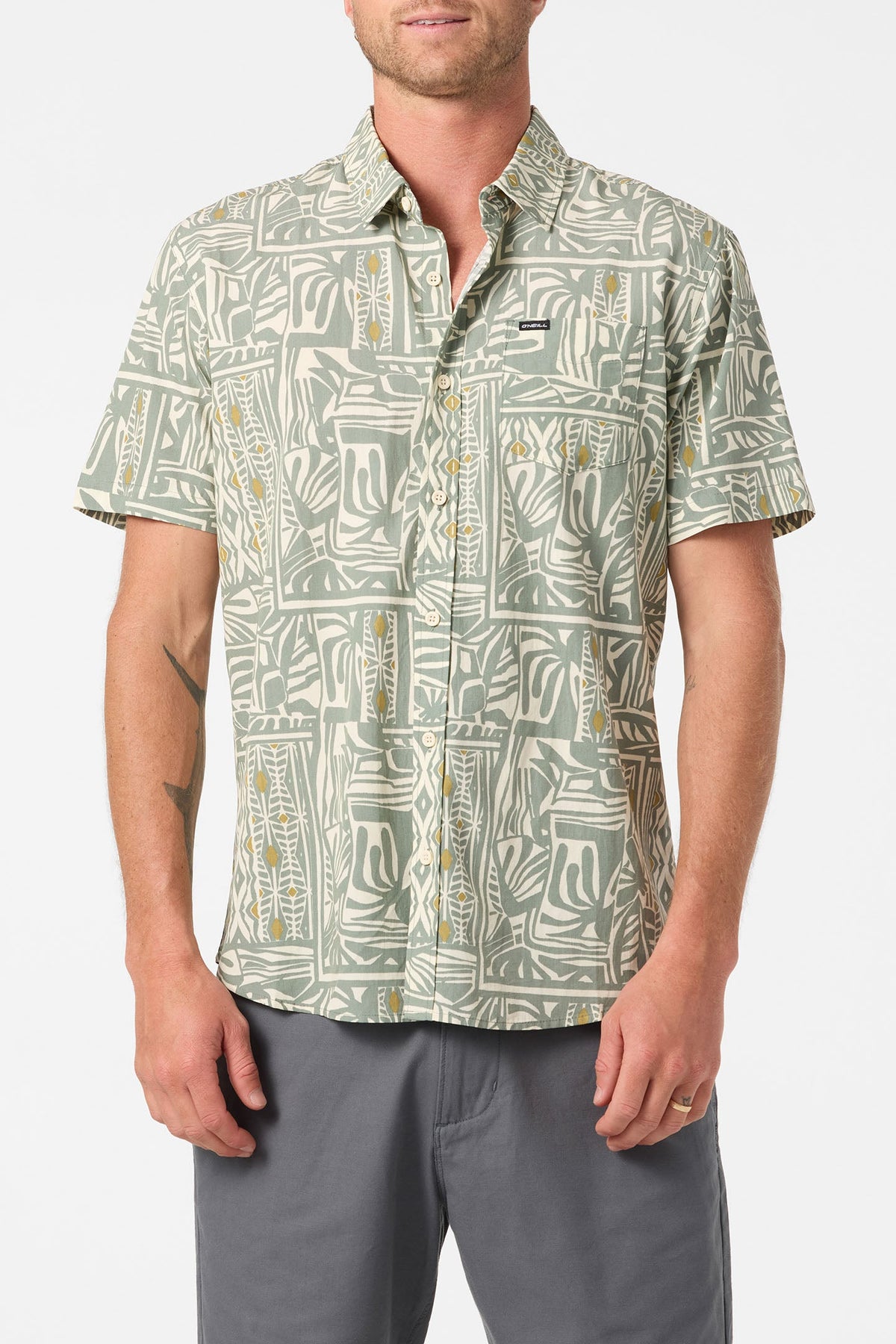 O'NEILL OASIS STANDARD SS WOVEN SHIRT SAG XXL