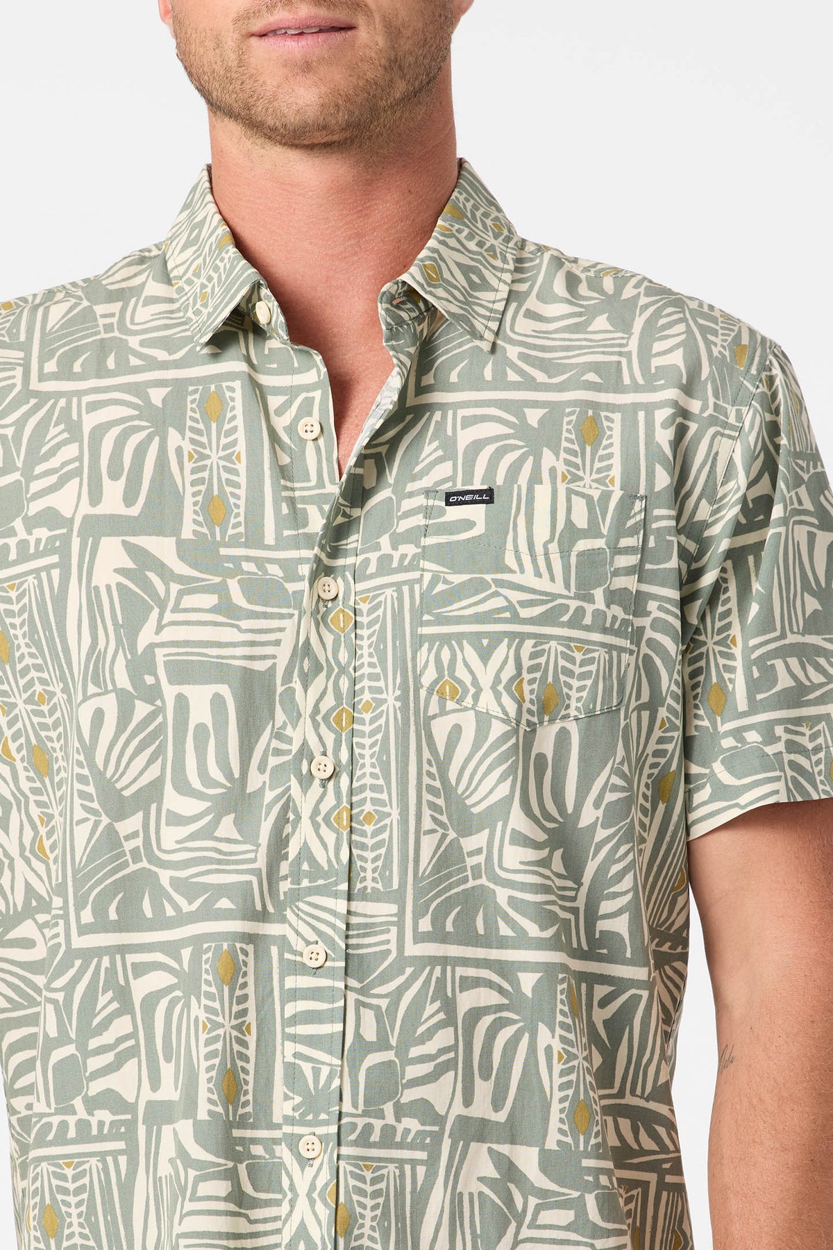 O'NEILL OASIS STANDARD SS WOVEN SHIRT SAG XXL