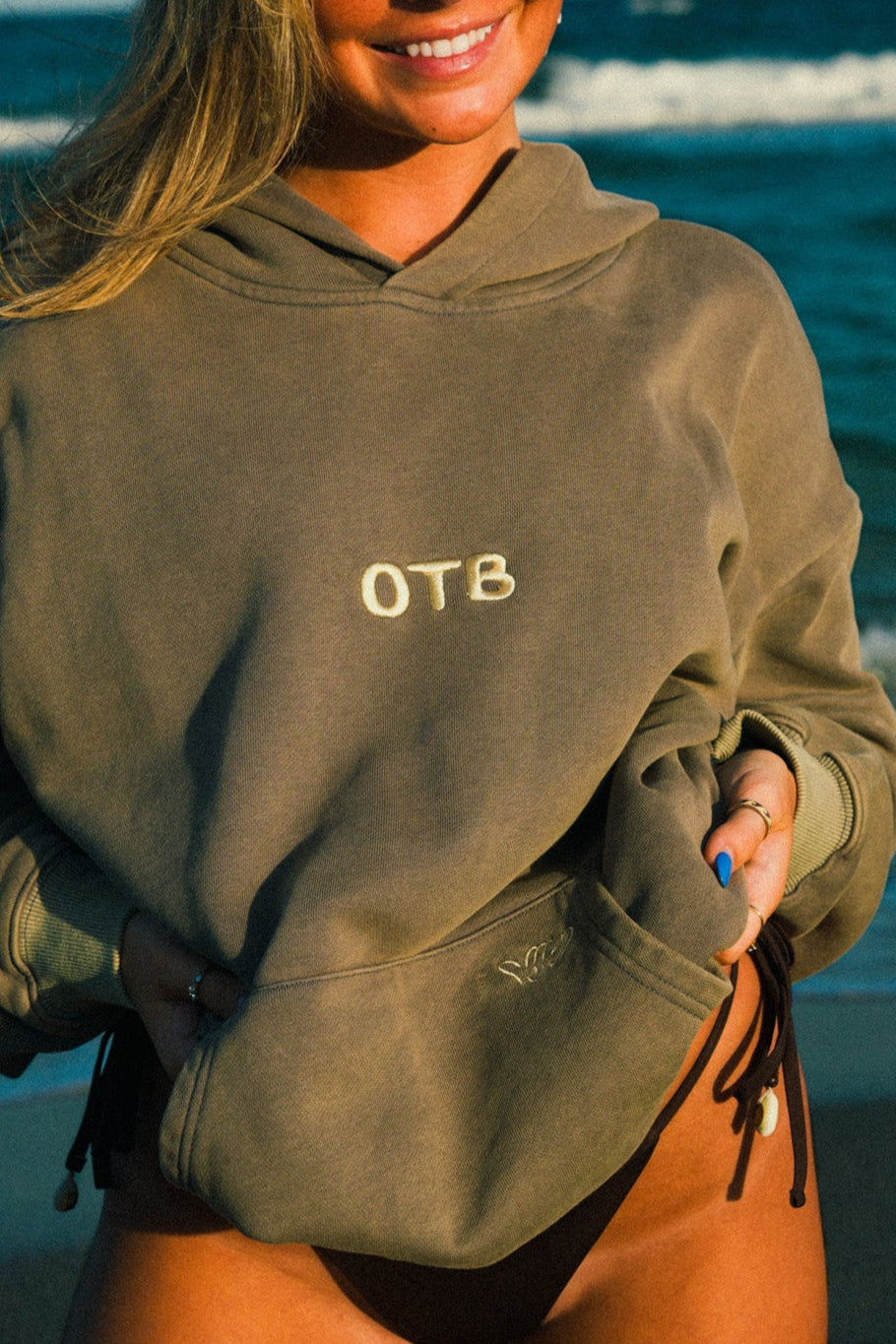 Outheback Palm Desert Hoodie  Stone XL