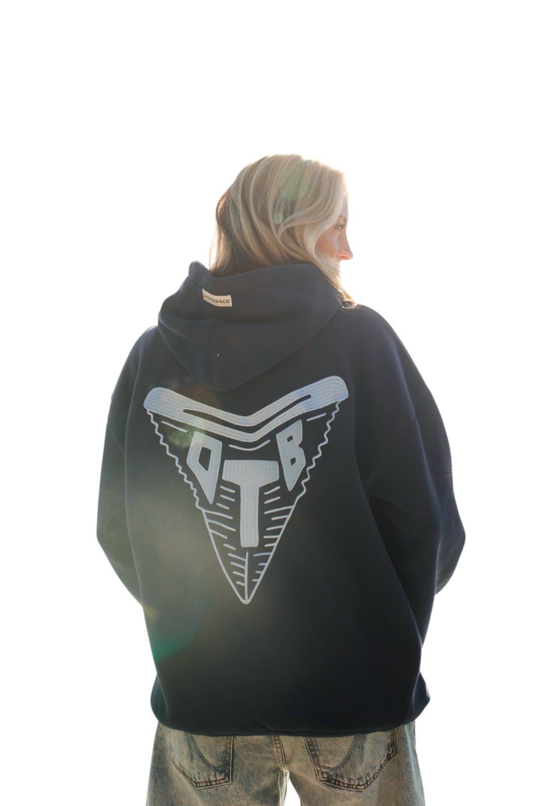 Outheback Shark Tooth Hoodie Navy S