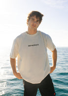 OUTHEBACK Surf Florida SS Tee Cream M