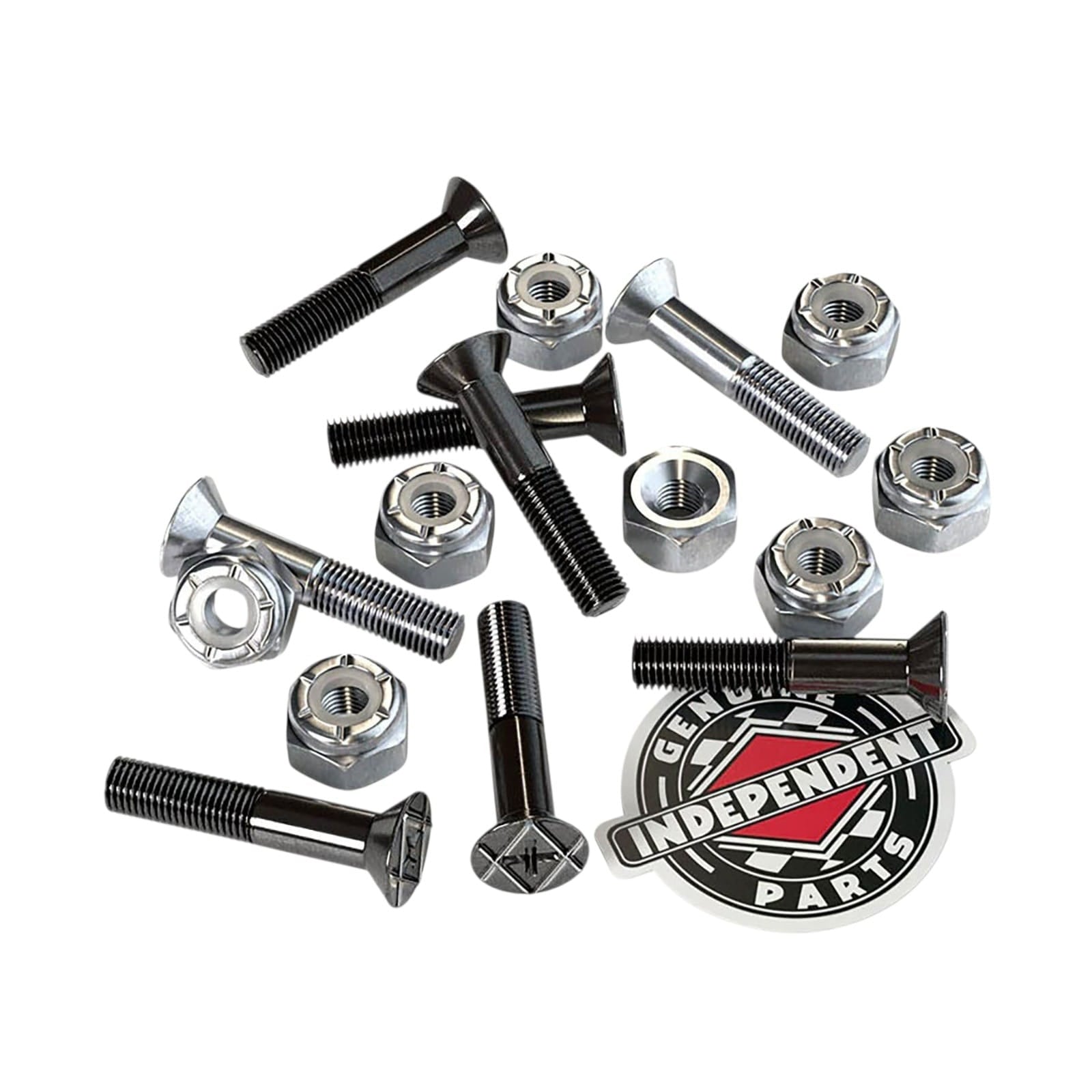 Independent Genuine Parts Phillips Hardware Black/Silver 7/8"