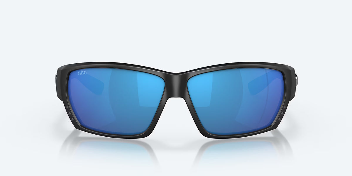Costa Del Mar Tuna Alley II Polarized Sunglasses MatteBlack BlueMirror