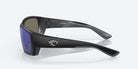 Costa Del Mar Tuna Alley II Polarized Sunglasses MatteBlack BlueMirror