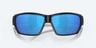 Costa Del Mar Tuna Alley II Polarized Sunglasses MatteBlack BlueMirror