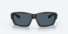 Costa Del Mar Tuna Alley Sunglasses Blackout Grey 580P