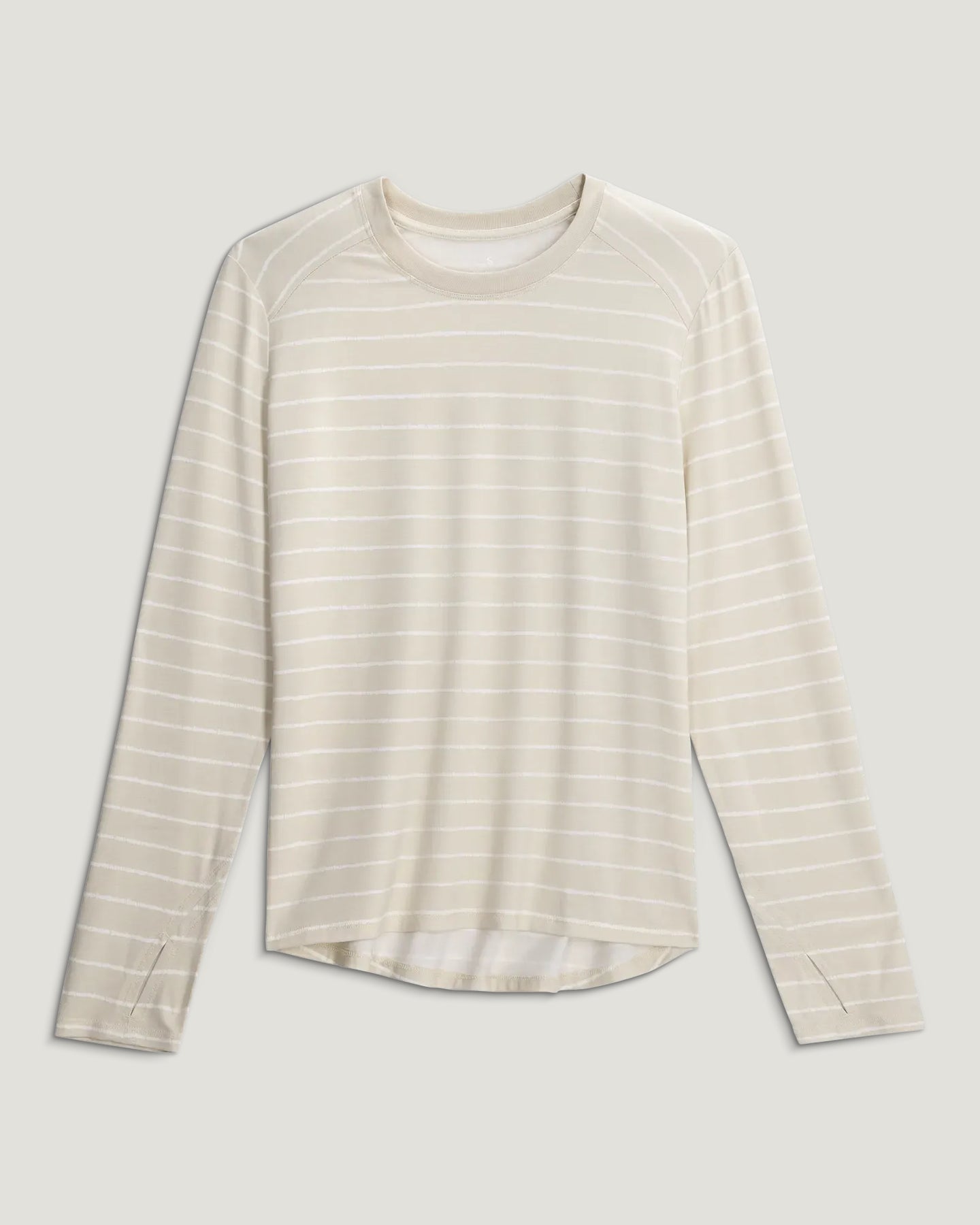 Free Fly Women's Bamboo Shade Long Sleeve II 772-Dash Stripe Birch L