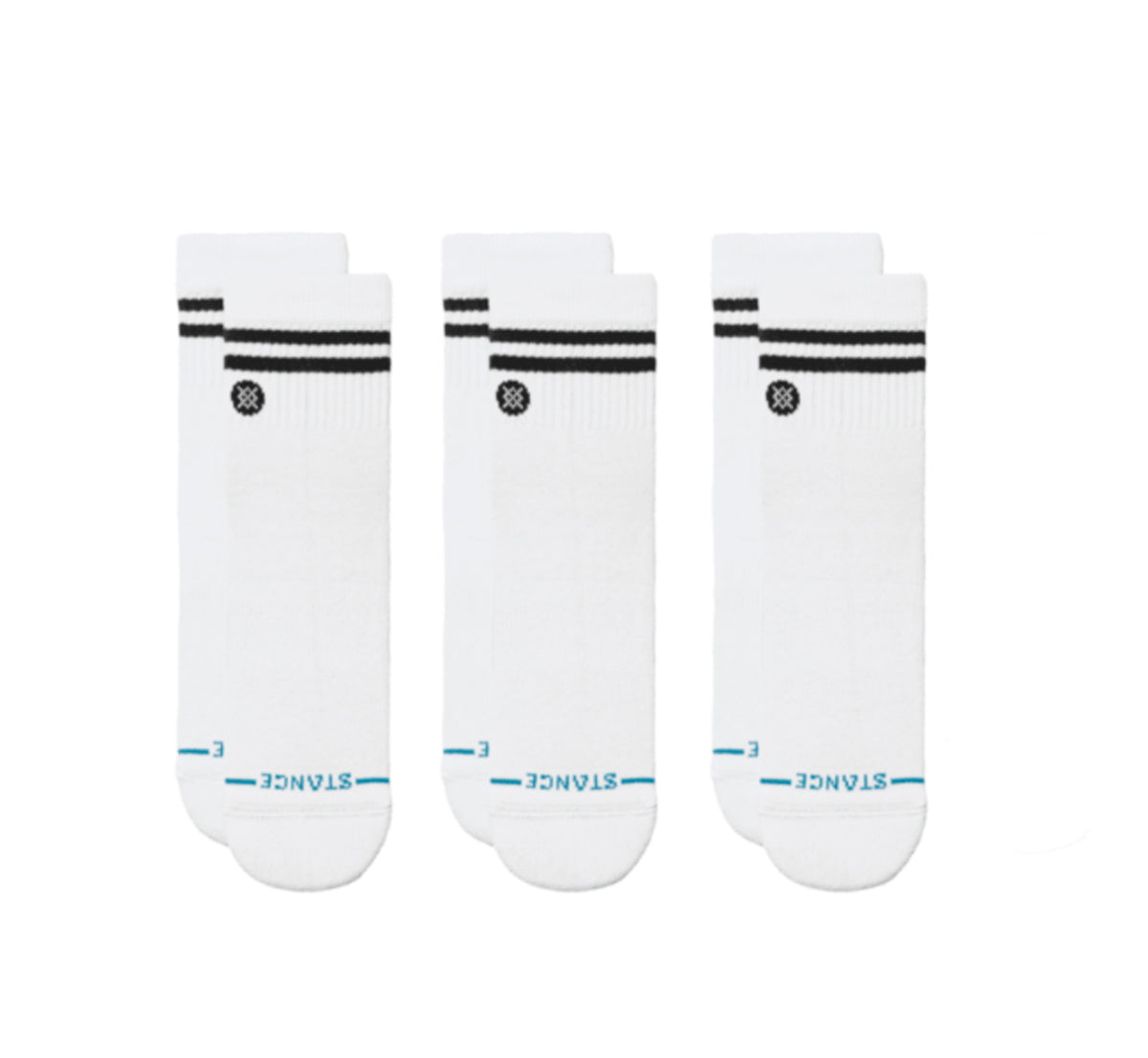 Stance Core 6 Pack Crew Socks MUL-Multi L