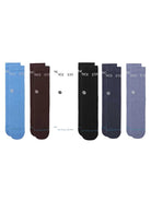 Stance Origin 6 Pack Socks IND L