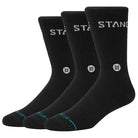 STANCE ORIGIN 3 PACK CREW BLK L