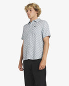 RVCA VA Monogram Short Sleeve Shirt VNY-Vintage Navy M