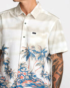 RVCA PENINSULA SS WOVEN MUL-MULTI XXL
