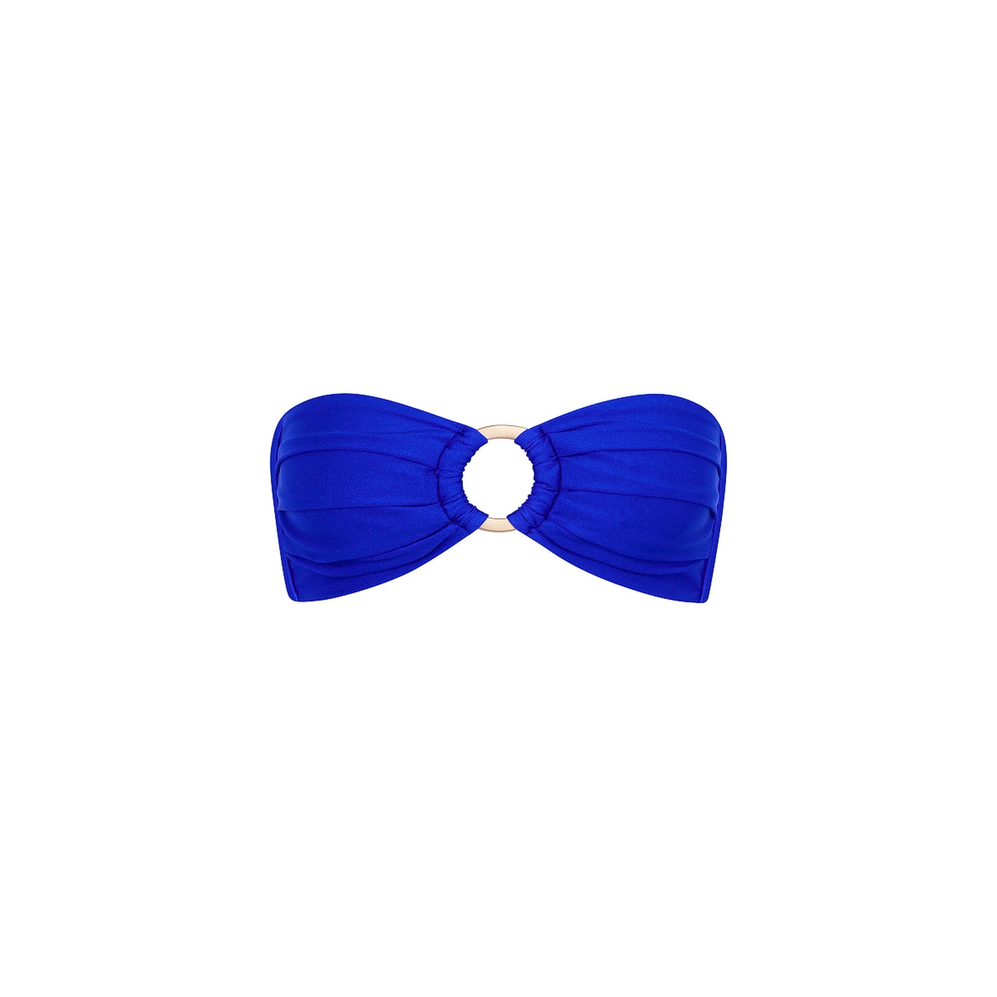KulanI Kinis Strapless Bandeau Top BlueLagoon XS