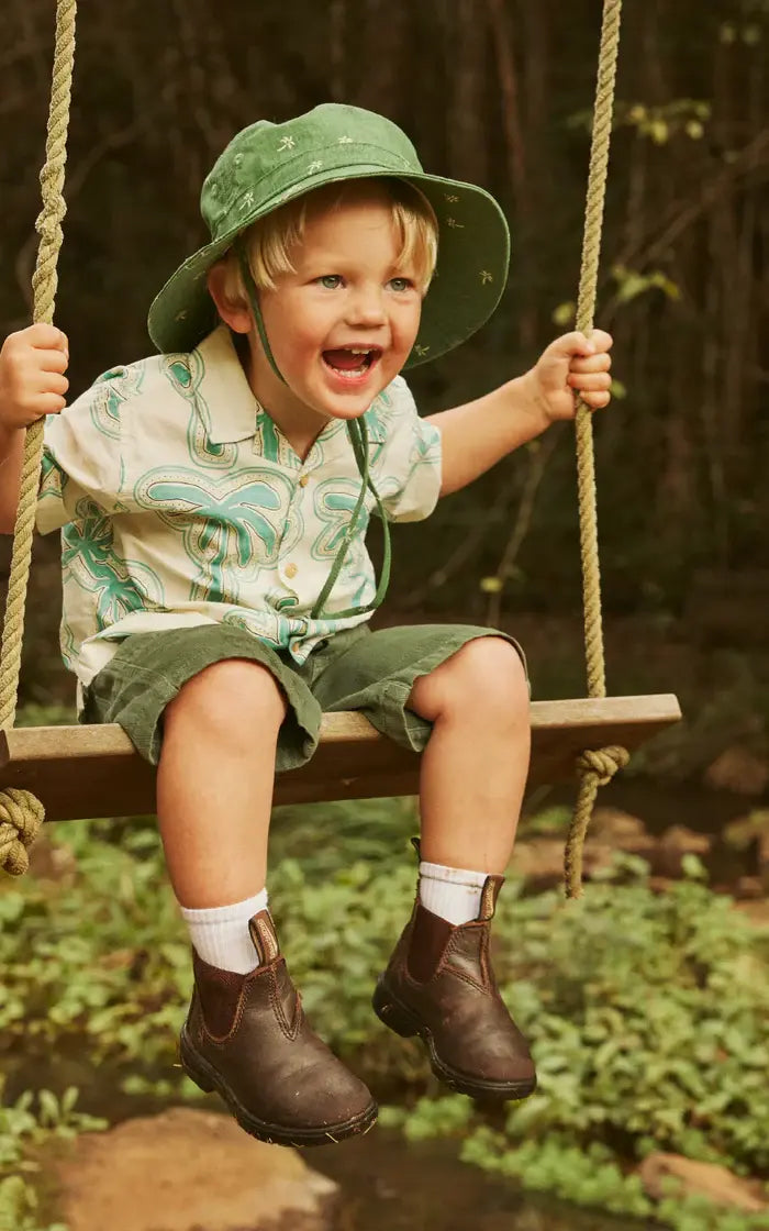 Dozer Palmy Bucket Hat clover s