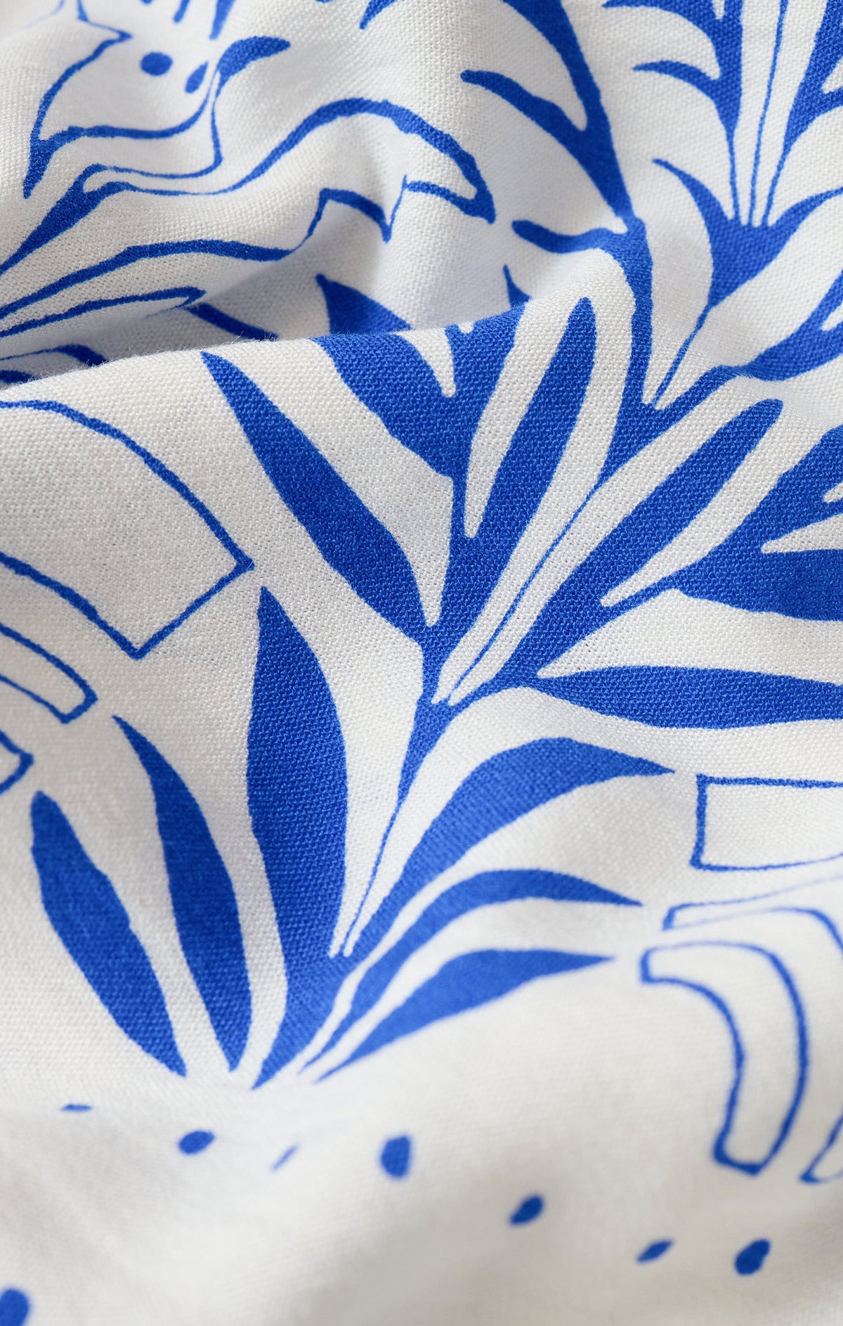 Z Supply Nadine Palm Maxi Dress  nautical S