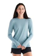 Free Fly Women's Bamboo Shade Long Sleeve II 420-Ocean Mist S