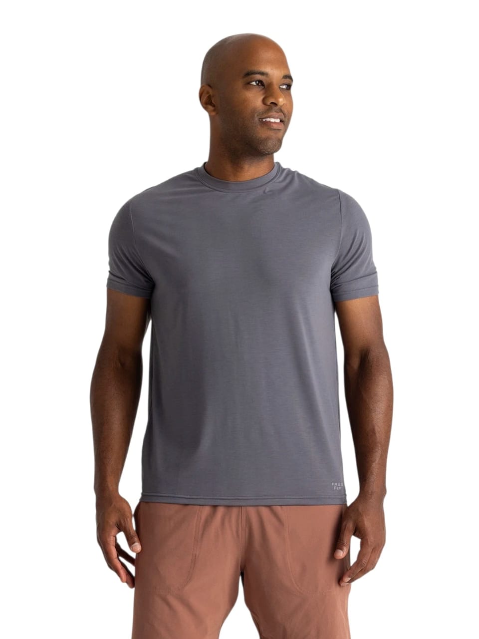 Free Fly Elevate Lightweight Tee 327-Smoke S