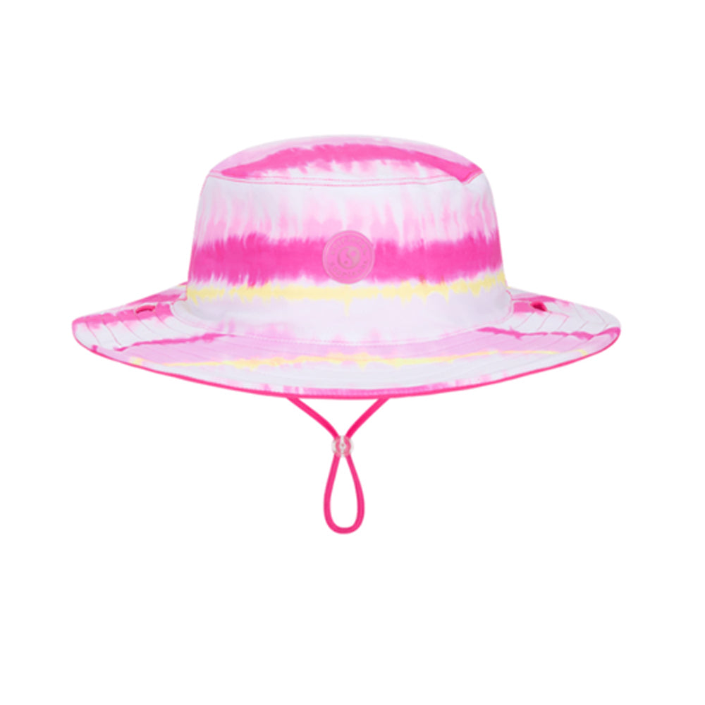 DOZER GIRLS WIDE BRIM - STREAKY BAY PINK L
