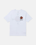 RVCA KALEB TIGER SS WHT-WHITE XL