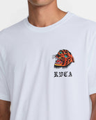 RVCA KALEB TIGER SS WHT-WHITE S