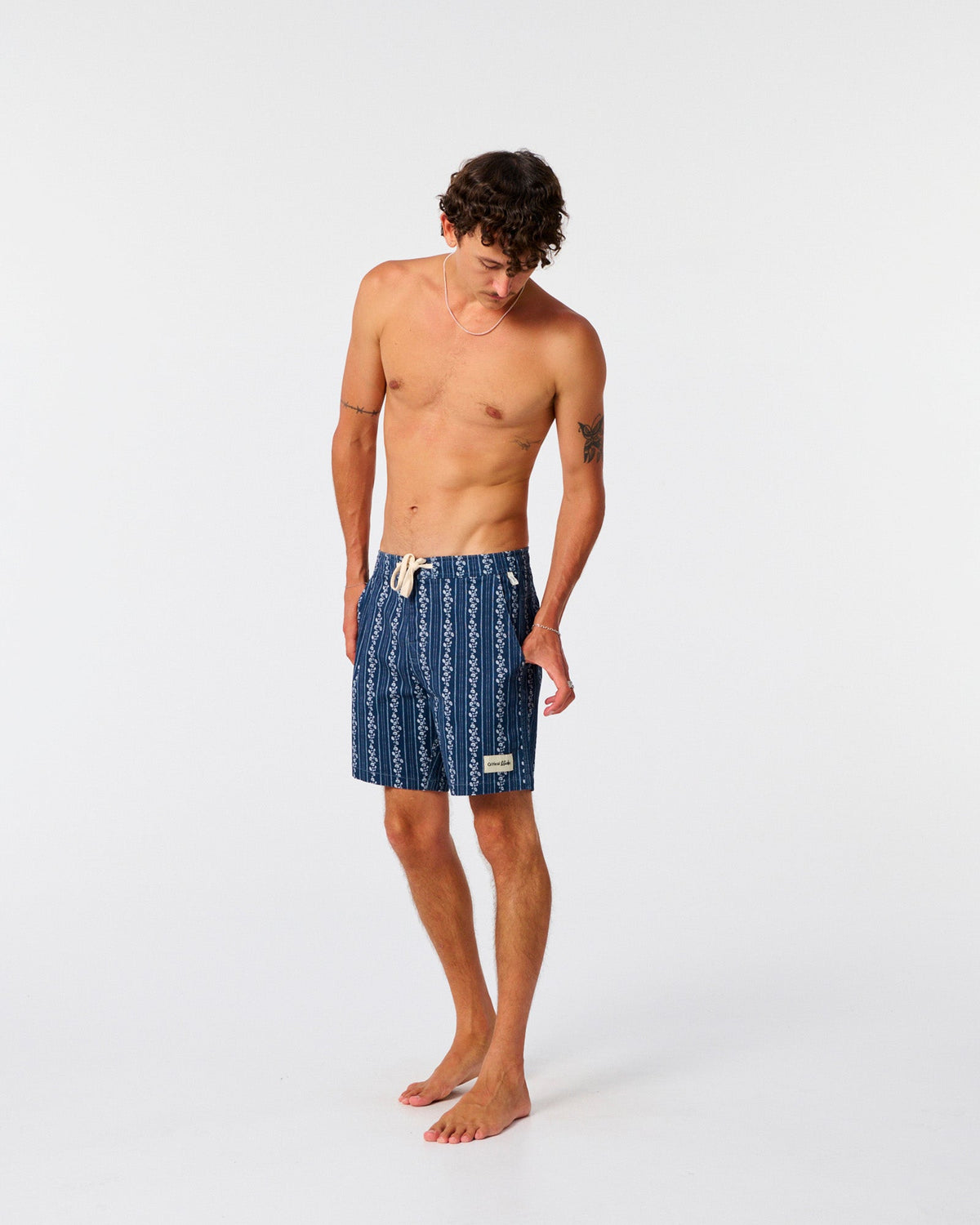 The Critical Slide Society Peace Floral 16" Trunk - Worker Blue 36