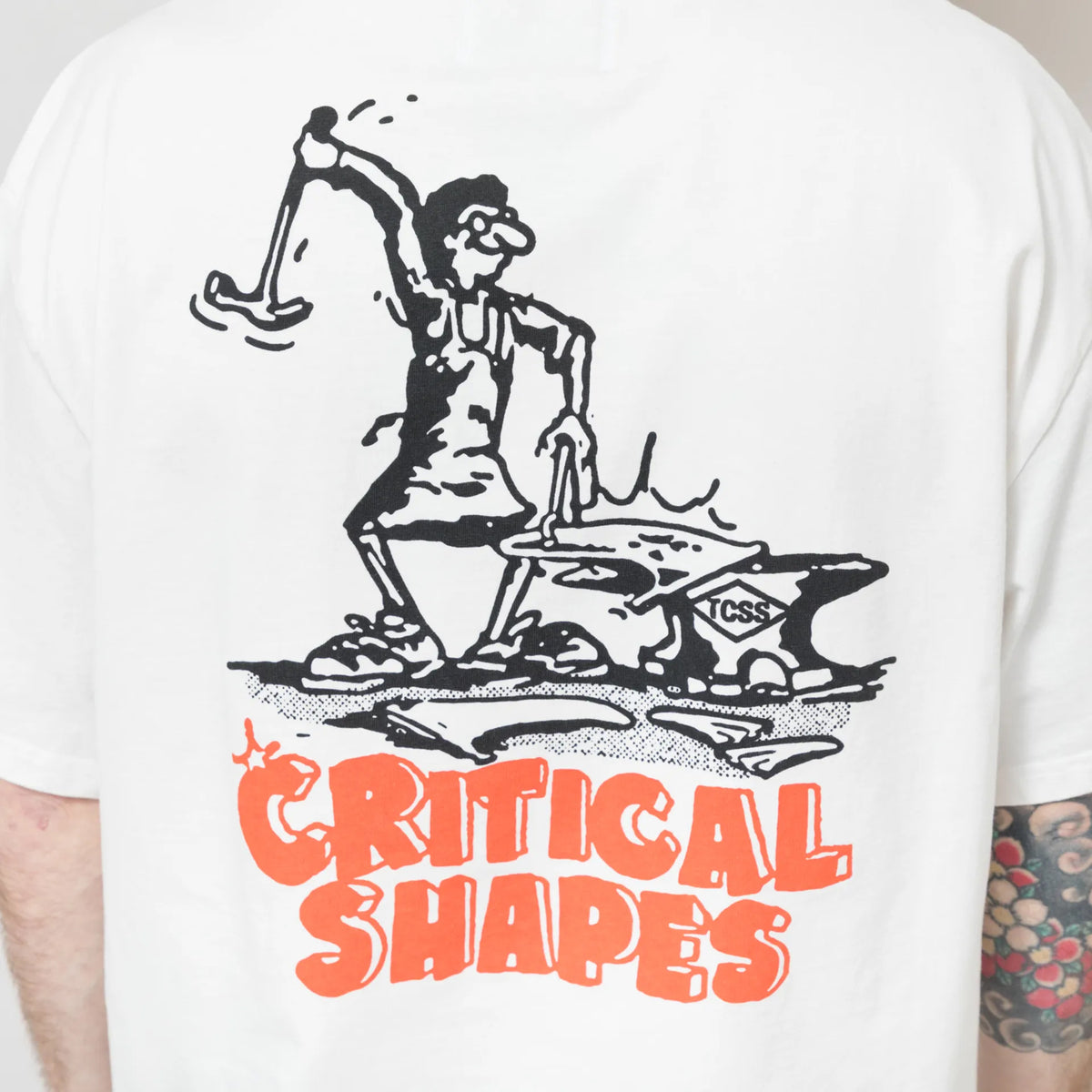 The Critical Slide Society Guru Tee - Vintage White M