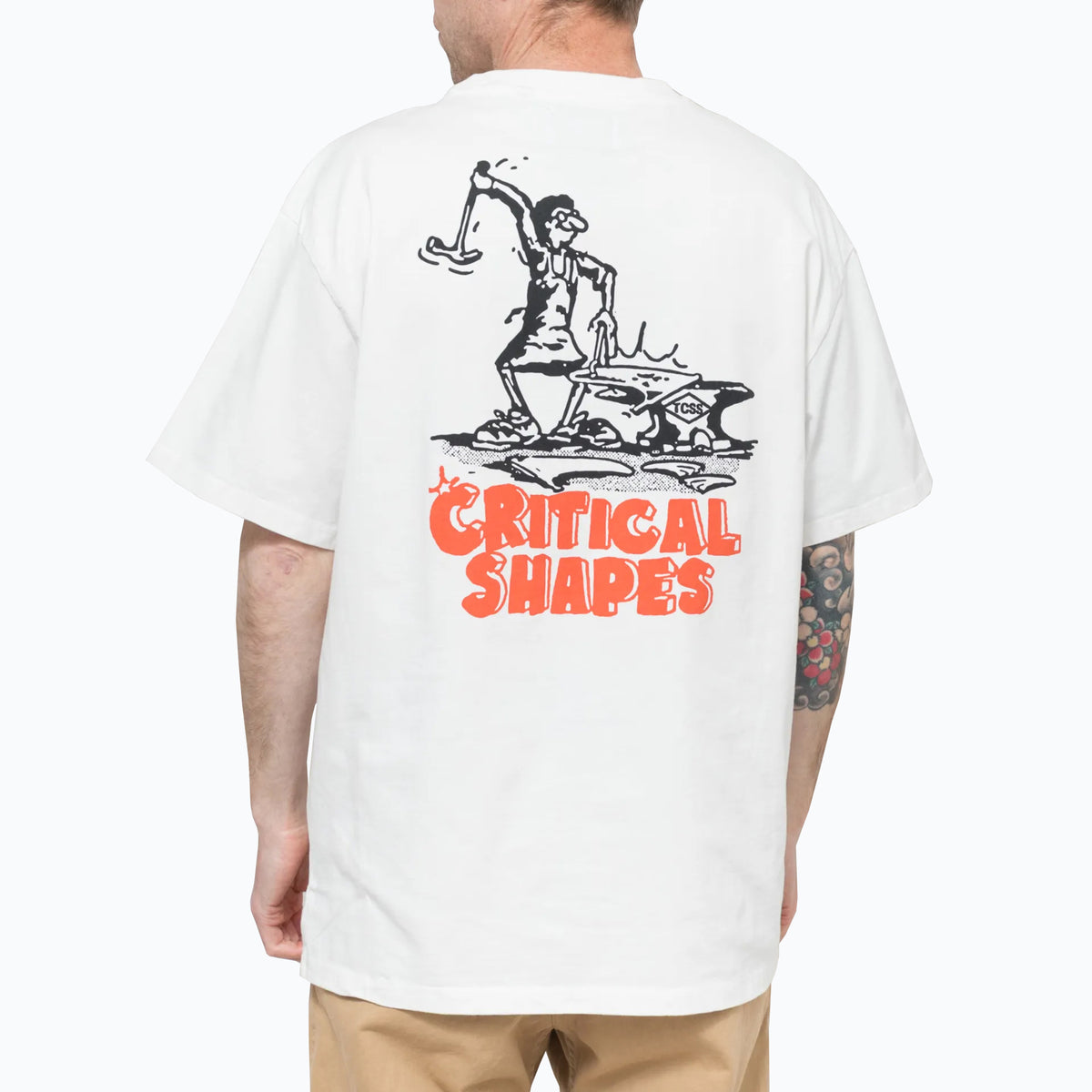 The Critical Slide Society Guru Tee - Vintage White XL