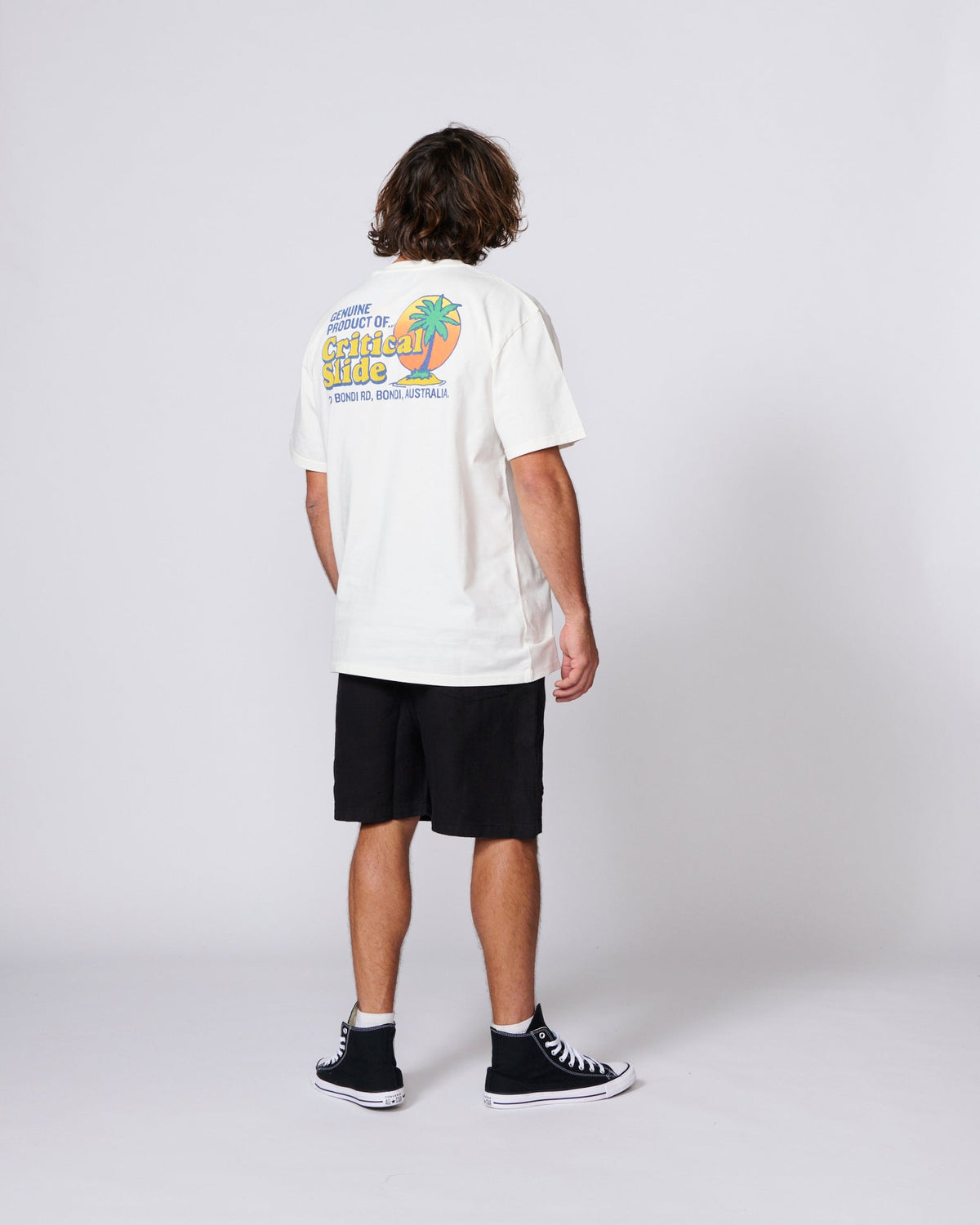 The Critical Slide Society Oasis Tee - Vintage White M