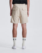 The Critical Slide Society Cruiser Linen Short Ecru 32