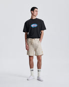 The Critical Slide Society Cruiser Linen Short Ecru 32