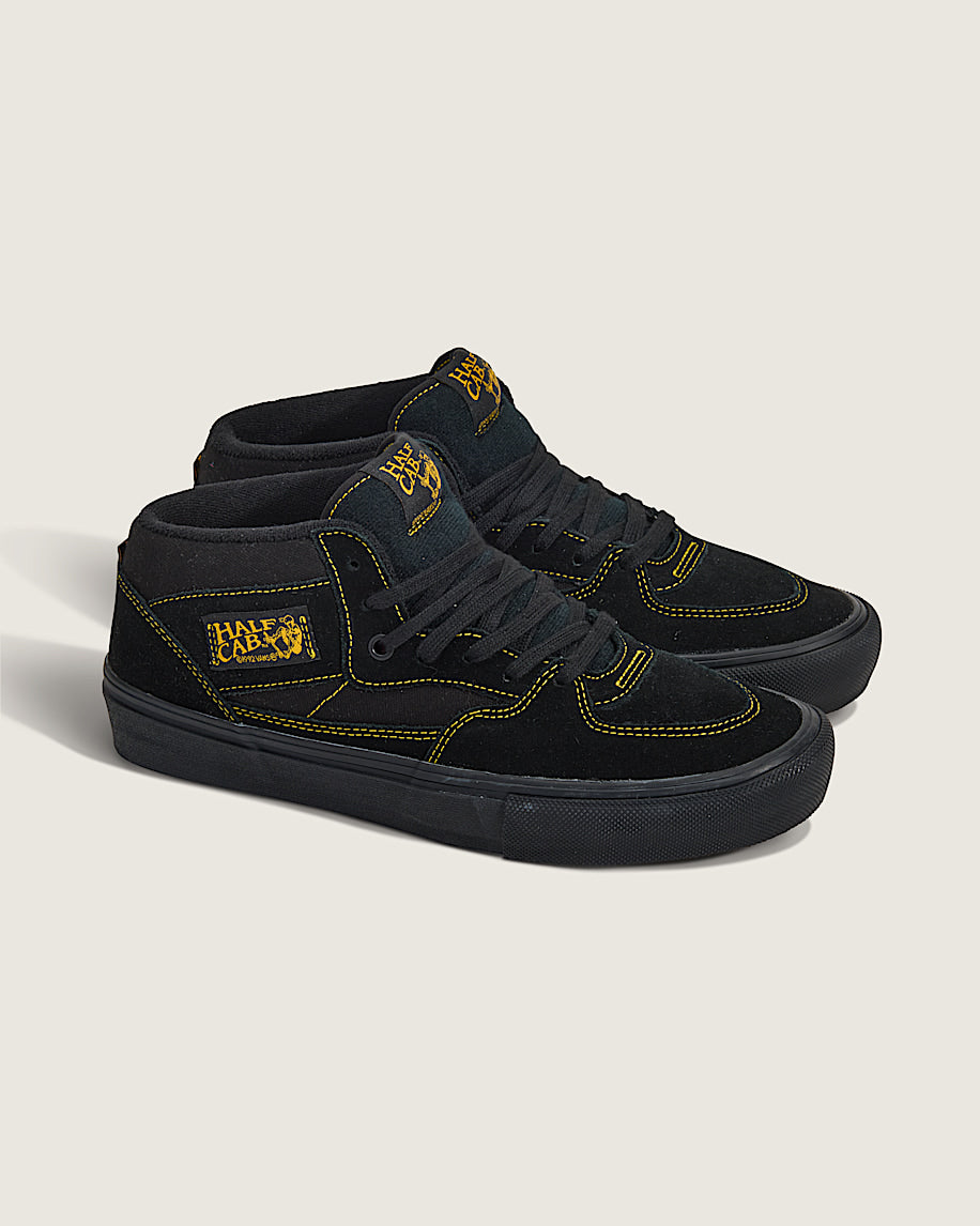 Vans Skate Half Cab  Black/Mustard 11.5