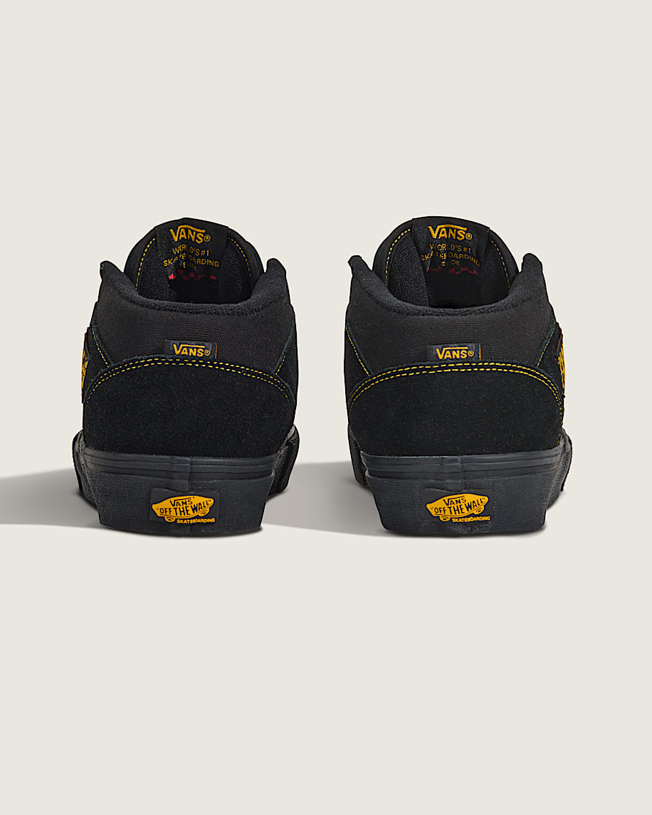 Vans Skate Half Cab  Black/Mustard 11.5
