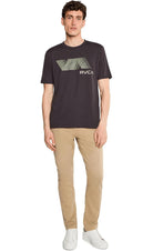 VA RVCA Blur SS Tee Black2 M