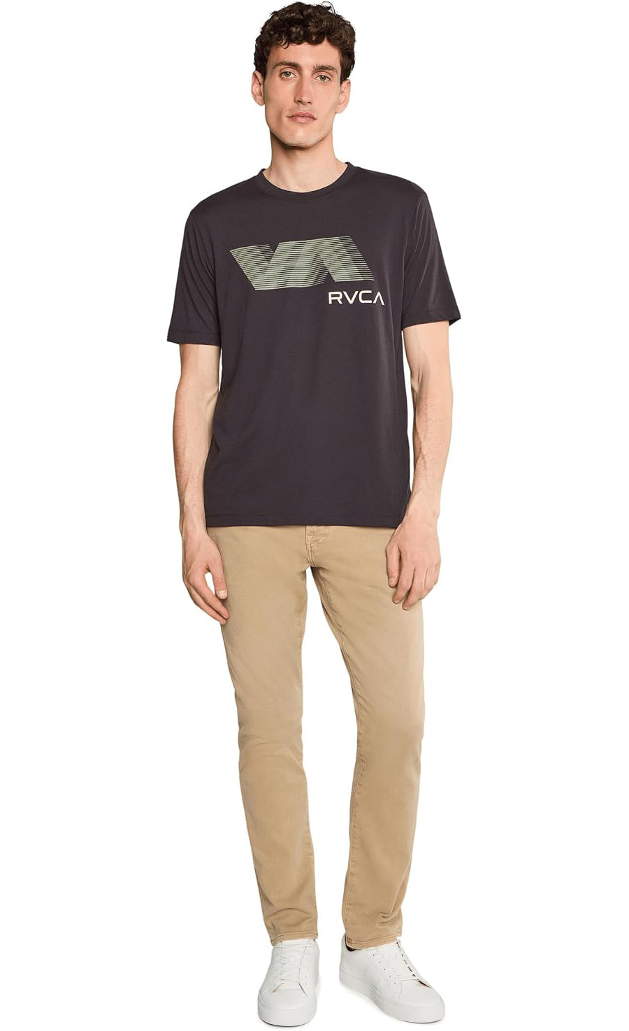 VA RVCA Blur SS Tee Black2 M
