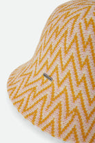Brixton LISBOA KNIT PACKABLE BUCKET HA - MULTI COLOR ZIGZAG - 100% COTTON Hat Multi Color Zigzag XS/S