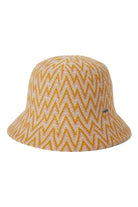 Brixton LISBOA KNIT PACKABLE BUCKET HA - MULTI COLOR ZIGZAG - 100% COTTON Hat Multi Color Zigzag XS/S